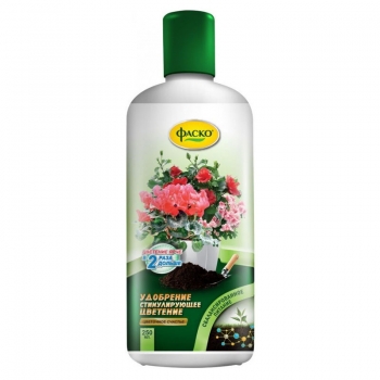 Удобрение комплексное жидкое стимулирующее цветение Цветочное счастье Фаско 250 мл