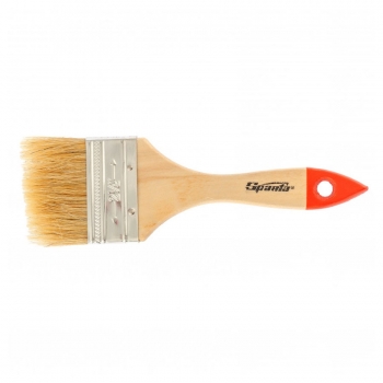 Кисть плоская Slimline 2,5&quot; (63 мм) Sparta, натуральная щетина, деревянная ручка