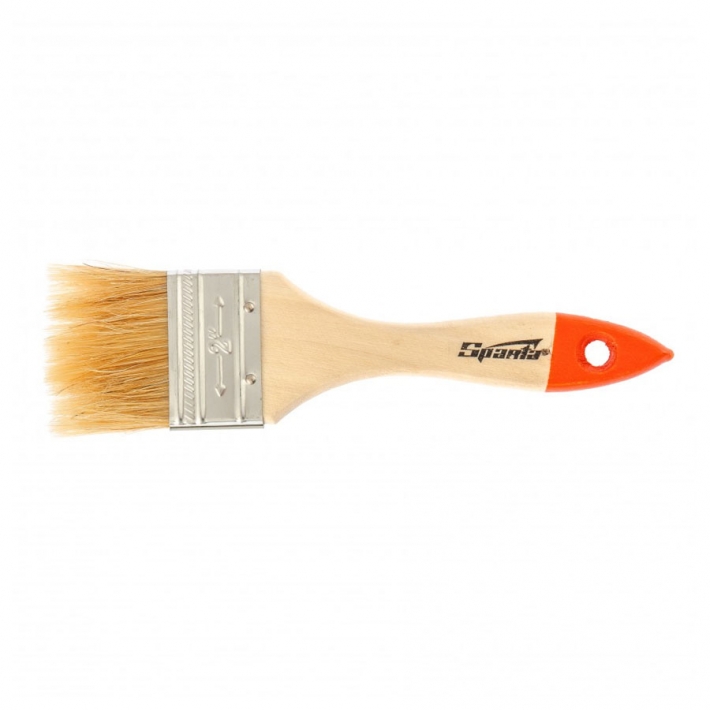 Кисть плоская Slimline 2&quot; (50 мм) Sparta, натуральная щетина, деревянная ручка