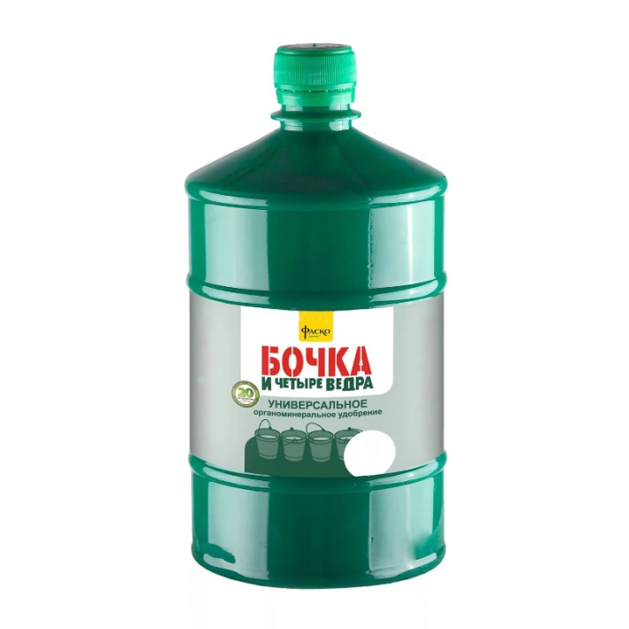 Удобрение комплексное жидкое Бочка и четыре ведра Фаско 2000 мл