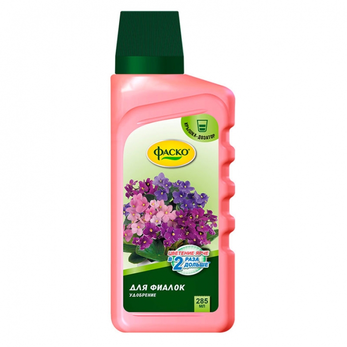 Удобрение комплексное жидкое для фиалок Цветочное счастье Фаско 285 мл