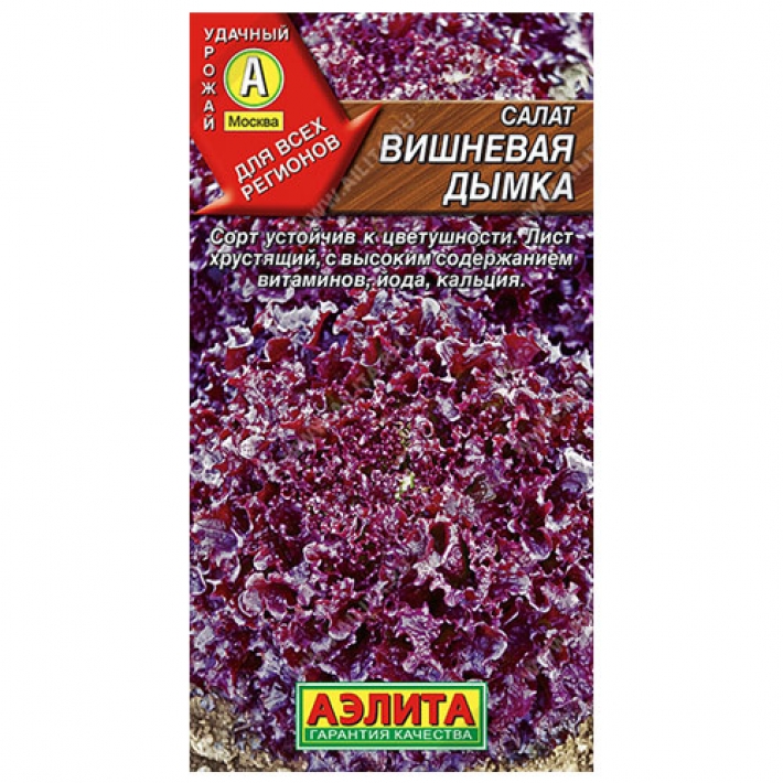 Салат Вишневая дымка листовой