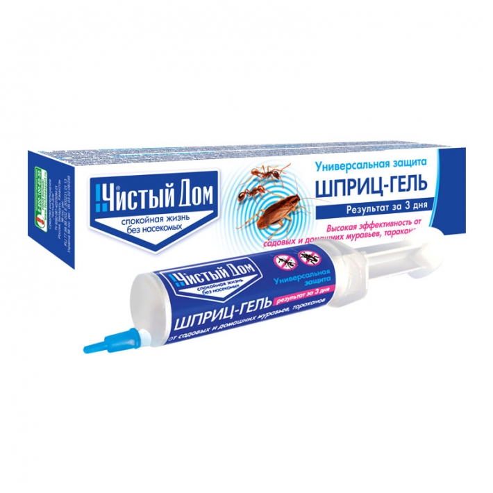 Универсальный гель от муравьев и тараканов