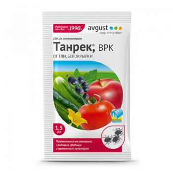 Средство от тли и белокрылки Танрек Avgust 1,5 мл