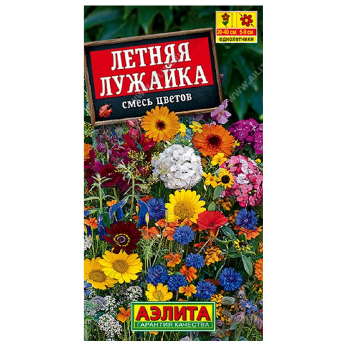 Смесь цветов Летняя лужайка