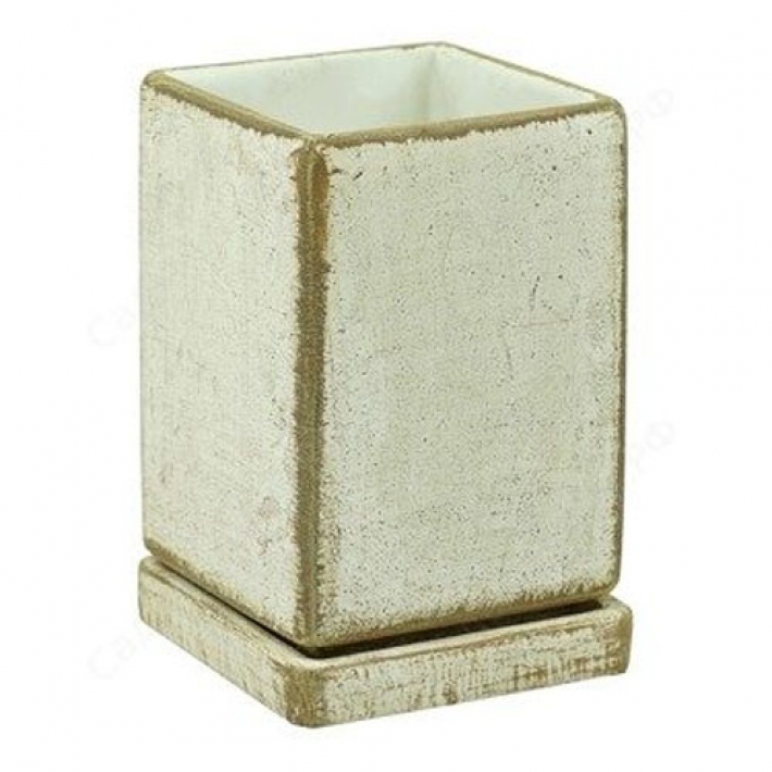 Горшок Кубик высокий