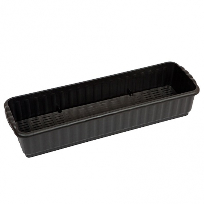 Ящик для цветов с дренажной решеткой