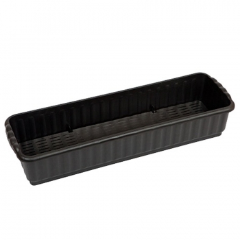 Ящик для цветов с дренажной решеткой