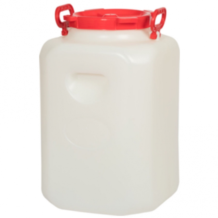 Бочка 50 л ДАЧНАЯ квадратная (белая)