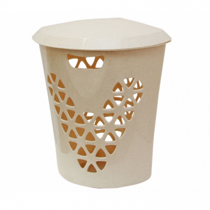 Корзина для белья Венеция 45 л угловая