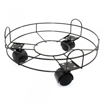 Подставка на колёсах металлическая 350 мм (прямой борт)