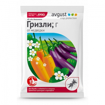 Средство от медведки Гризли Avgust 100 г