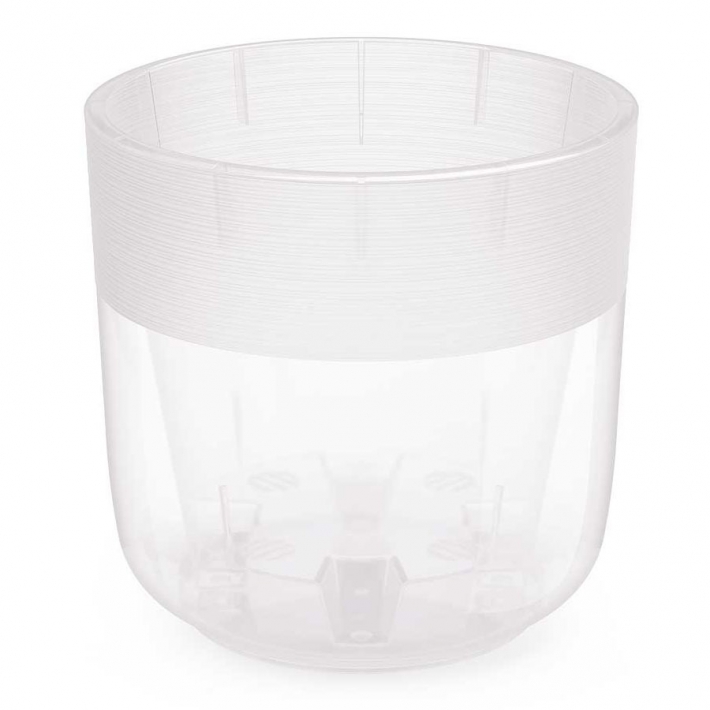 Горшок Линель 2,7 л прозрачный