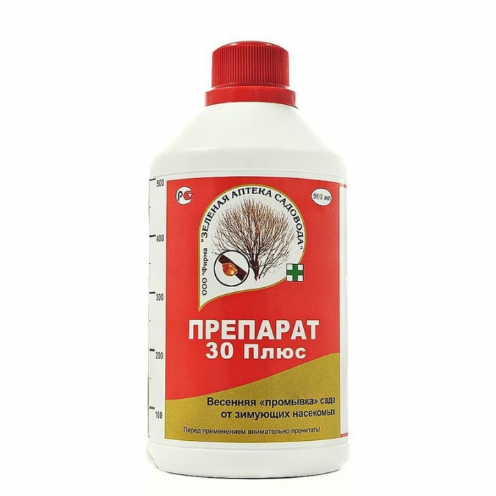 Инсектицид Препарат 30 Плюс от зимующих насекомых 500 мл