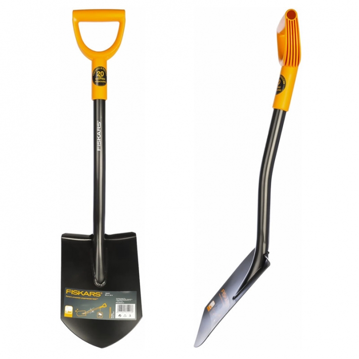 Лопата штыковая укороченная Fiskars Solid™