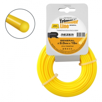 Триммерная леска GENERAL (3 мм, 15 м, круг)