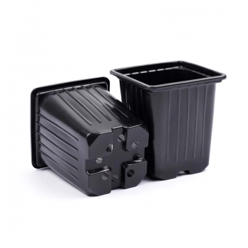 Горшок 9х9х10 см, объем 0,55 л, формованный