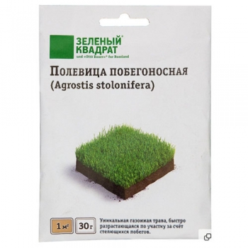 Зеленый квадрат Полевица побегоносная КРОМИ (30 г)