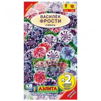 Василек Фрости, смесь окрасок