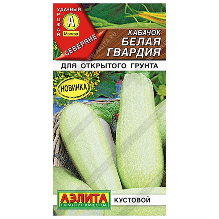 Кабачок белоплодный Белая гвардия