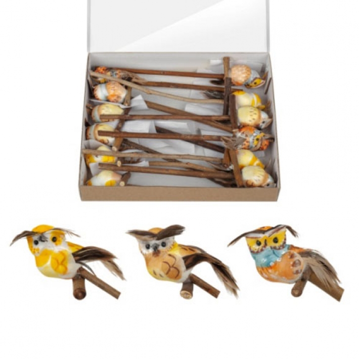 Сова-стикер