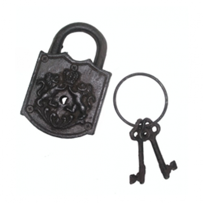 Декор "Замок с ключами"