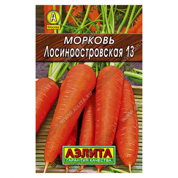 Морковь Лосиноостровская 13