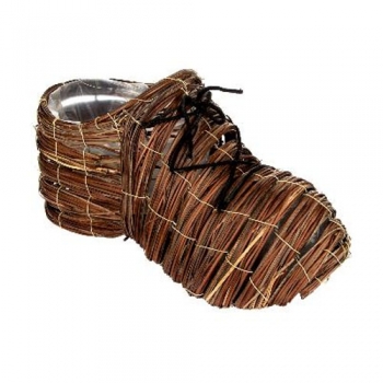 Кашпо плетёное "Башмак"