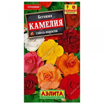 Бегония крупноцветковая Камелия, смесь окрасок