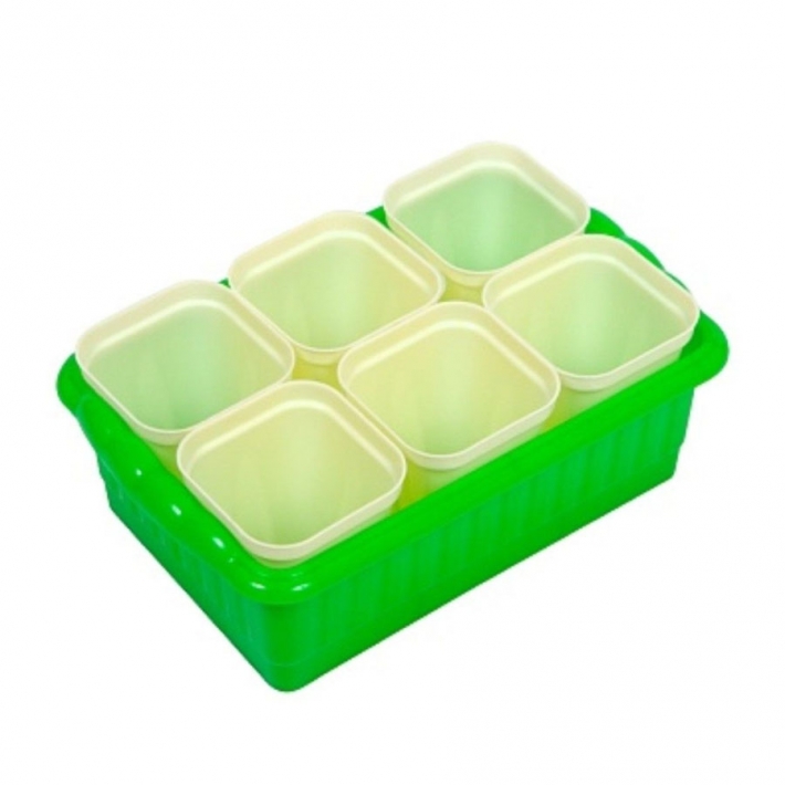 Рассадник ДОМ И ДАЧА на 6 стаканчиков