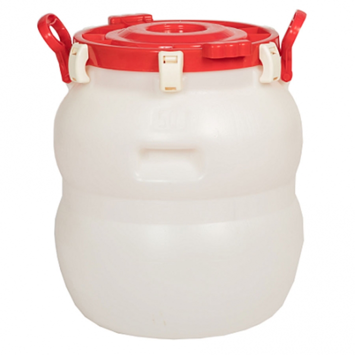 Бочка 50 л ГЕРМЕТИЧНАЯ с широким горлом