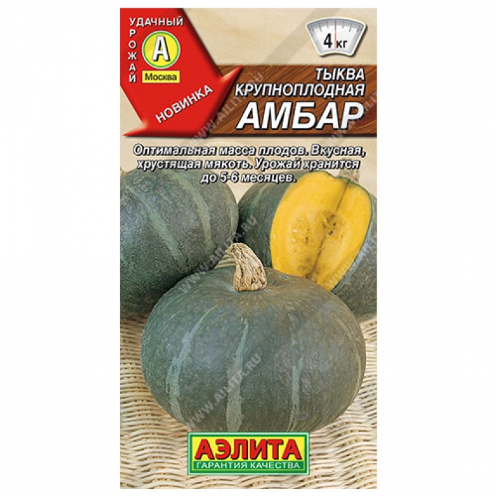 Тыква крупноплодная Амбар