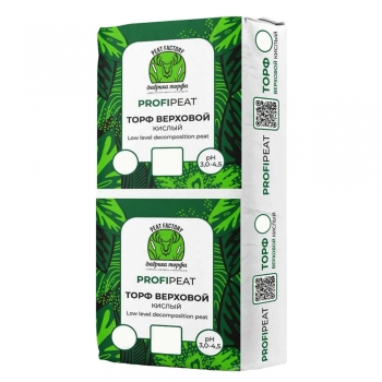 Profi Peat Торф Кислый 70 л Фабрика торфа
