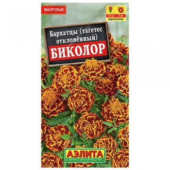 Бархатцы Биколор отклоненные