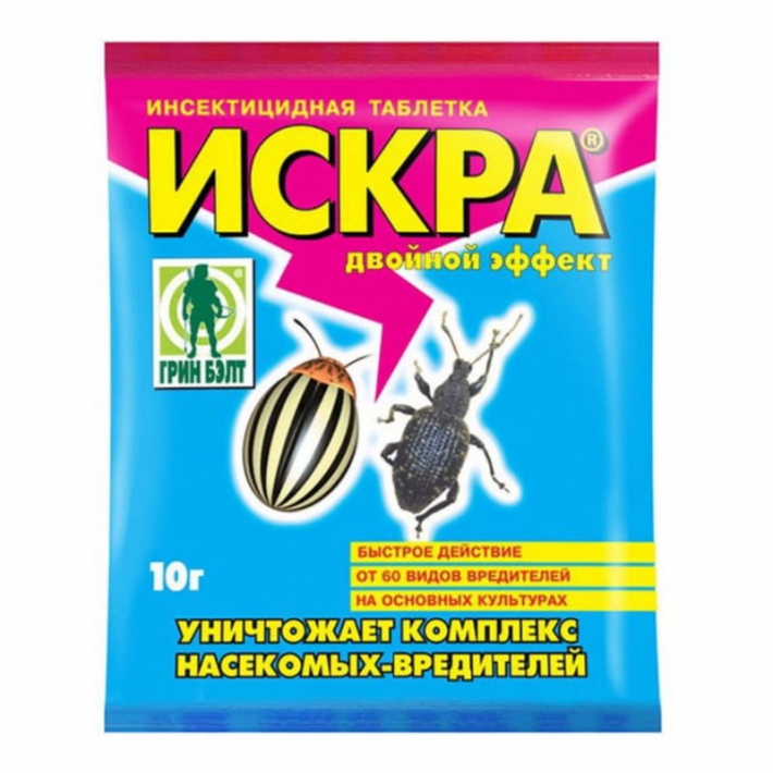 Инсектицидная таблетка Искра 10 г