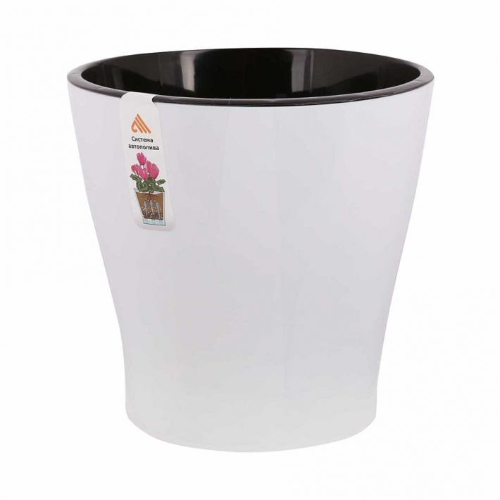 Горшок Лея 3,6 л белый