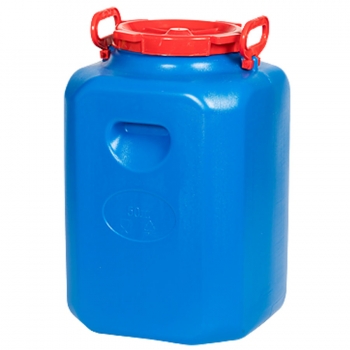 Бочка 50 л ДАЧНАЯ квадратная (цветная)