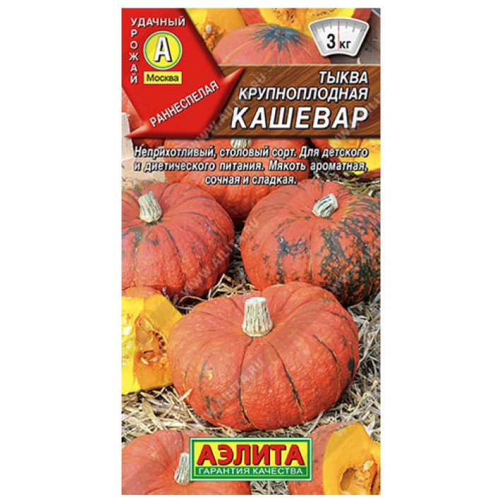 Тыква крупноплодная Кашевар